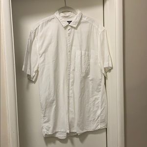 H&M white mens button up